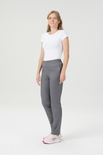 Medizinische Damen Hose, FLEXZONE FZ2049, dunkelgrau.