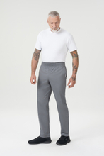 Medizinische Herren Hose, FLEXZONE FZ2050, dunkelgrau.