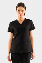 Medizinischer Damen Kasack Uniformix, 3000-Black