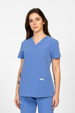 Medizinischer Damen Kasack Uniformix, 3000-Ceil Blue