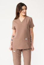 Medizinischer Damen Kasack Uniformix, 3000- Root Brown