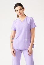 Medizinischer Damen Kasack Uniformix, Super Flex 4000-Purple